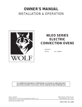 Wolf WLEO-ML-136825 User manual