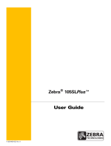 Zebra 105SL Plus User manual