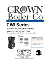 Crown Boiler CWI345 Installation guide