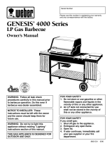 Weber Genesis 4000 LP User manual