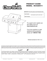 Char-Broil 463420511 Owner's manual