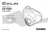 Delta EX P505 - EXILIM Pro Digital Camera User manual