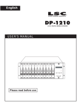 LSC DP-1210 User manual