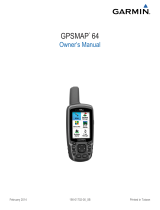 Garmin GPS GPSMAP 64 User manual