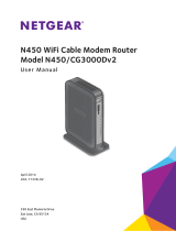 Netgear N450/CG3000Dv2 User manual
