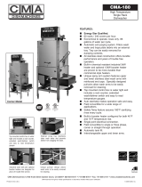 CMA Dishmachines CMA-180 Datasheet