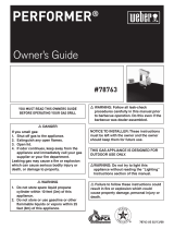 Weber Performer User manual