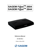 Sagem 2604 Owner's manual