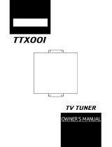Clarion TTX001 User manual