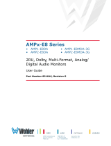 Wohler AMP1-E8-MDA-3G Owner's manual