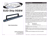 Elation RGBW User manual