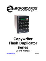 Microboards Flash Duplicator User manual