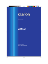 Clarion EQS746 User manual