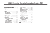 Chevrolet 2010 Corvette Owner's manual