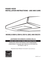 Broan QDE User manual