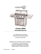 Centro  care and assembly manua Owner's manual