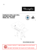 Charmglow 720-0234 Owner's manual