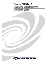 Crestron QM-MD4X2 User manual