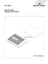 Mettler Toledo IND445 User manual