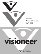 Visioneer 480 User manual