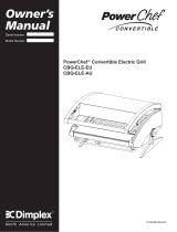 Dimplex CBQ-120-ELECBQ-SHELF Owner's manual