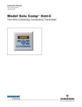 Rosemount XMT-C Conductivity Two-Wire Transmitter Owner's manual