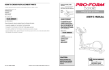ProForm PFEVEL47300 User manual