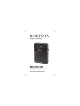 Roberts Sports 925 (R9925) User guide