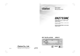 Clarion DXZ755MC User manual