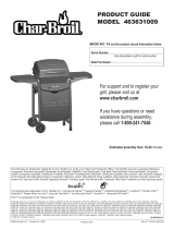 Char-Broil 463631009 Owner's manual