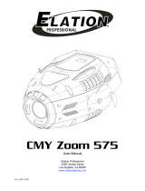 Elation CMY Zoom 575 User manual