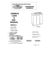 Essick H12 001 Owner's manual