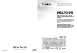 Clarion VRX755VD User manual