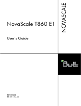 Bull NovaScale T860E1 User guide