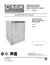 CMA Dishmachines UC65e Operating instructions