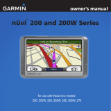 Garmin Nuvi 250W User manual