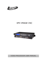 Elation EPV VSC  User manual