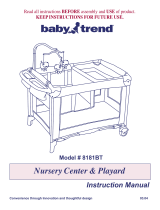 Baby Trend Nursery Center Playard User manual
