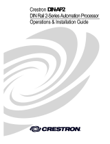 Crestron DIN Rail Control Processor DIN-AP2 Installation guide