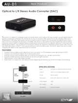 CYP AU-D1 Owner's manual