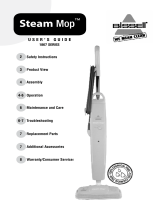 Bissell Steam Mop 90T1 SERIES User manual