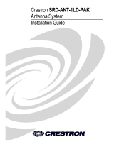 Crestron SRD-ANT-1LD-PAK User manual