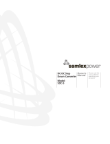 Samlexpower SDC-5 Owner's manual