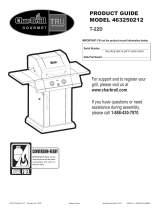 Char-Broil Gourmet T-22D Owner's manual