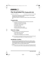 DAVIS Vantage Pro ISS Retrofit Kit for Fan-Aspirated Station (6921) Owner's manual