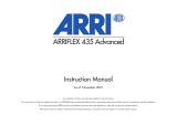 ARRI ARRIFLEX 435 Advanced User manual
