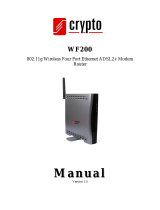 Crypto WF200 Owner's manual