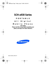 Samsung SCH-A930ZKAVZW User manual