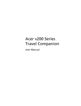 Acer v200 Series User manual