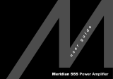Meridian 555 User manual